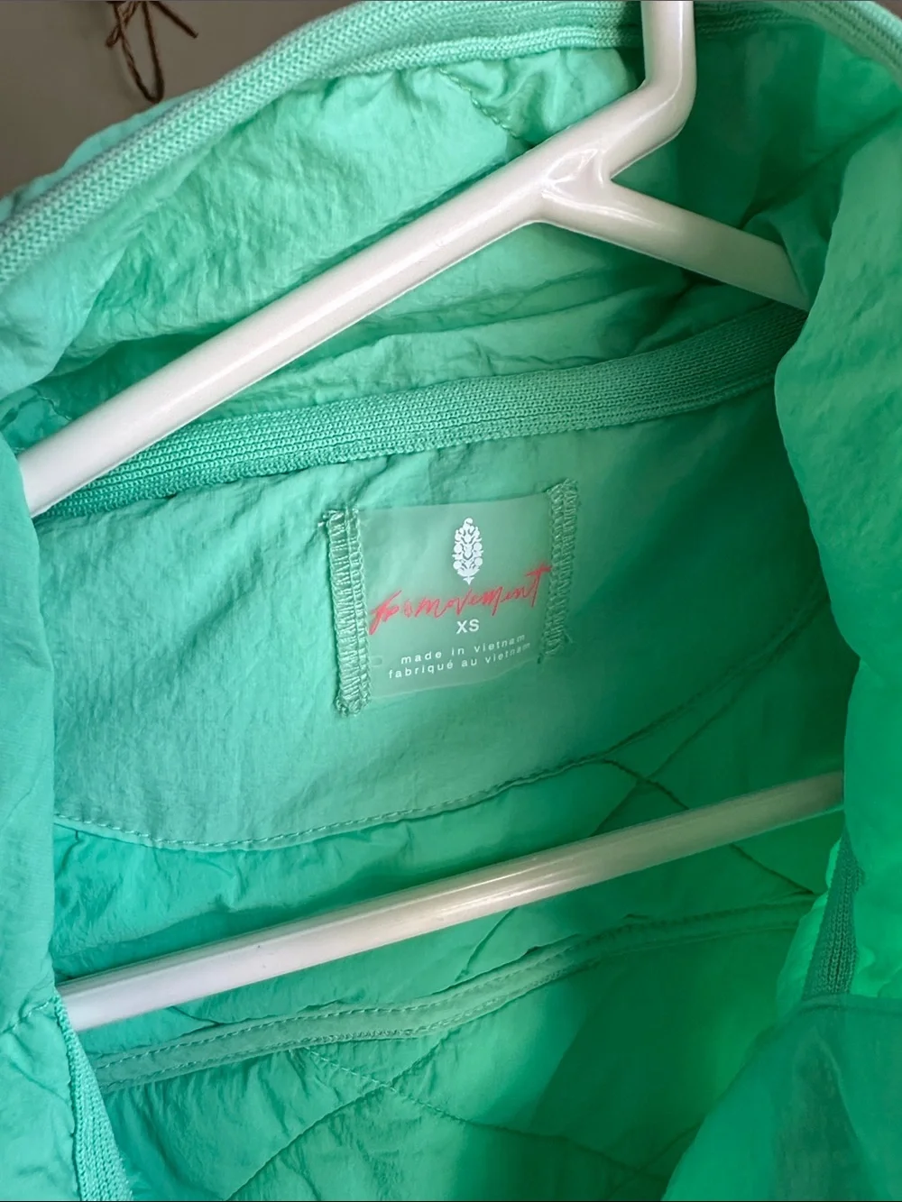 FP Movement Mint Quilted Sleeveless Vest - Women